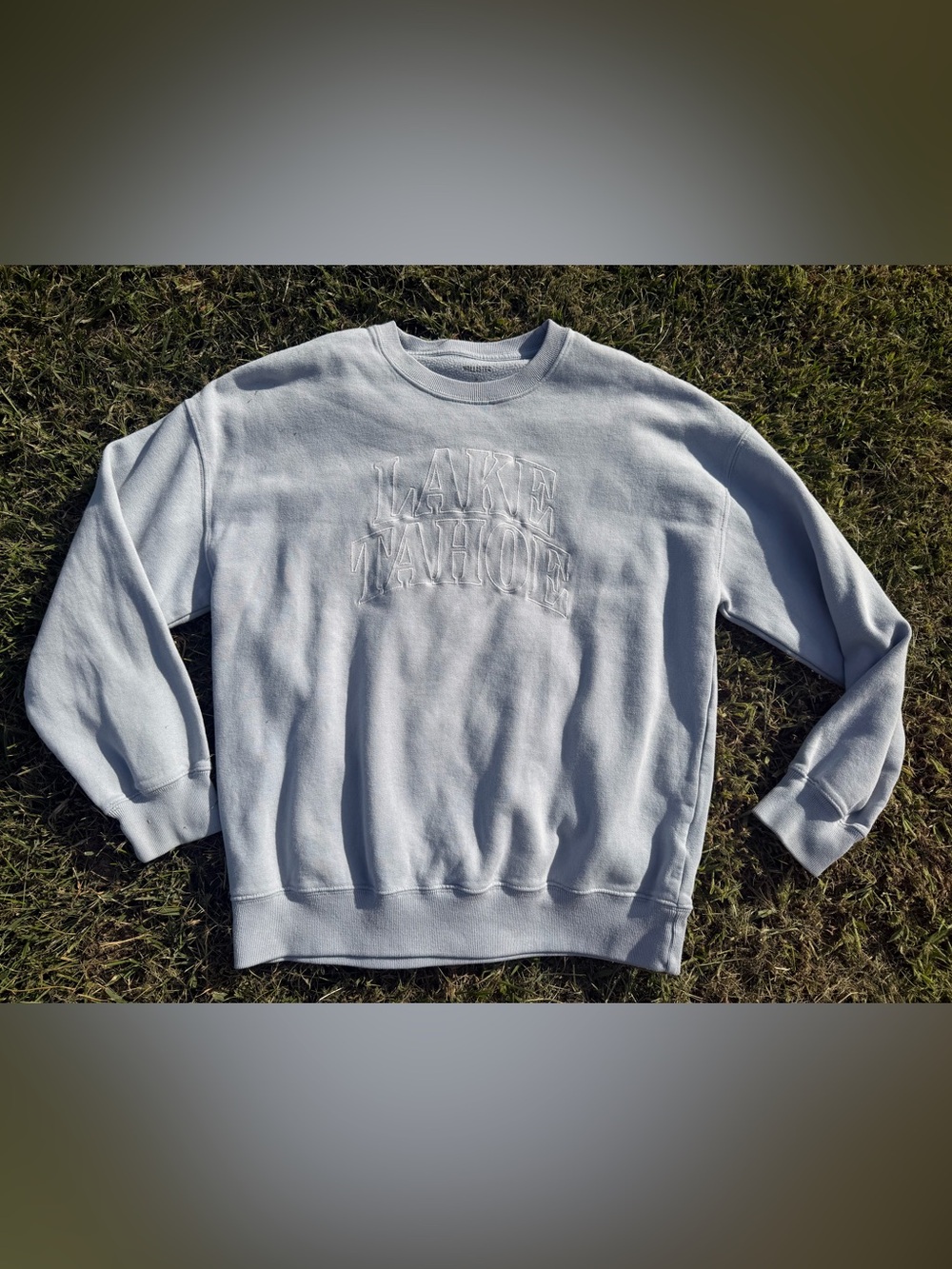 Hollister Lake Tahoe Crewneck Sweater Size S